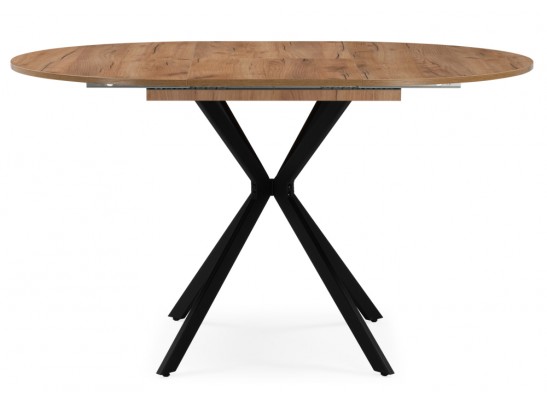 Деревянный стол Орион 90 / 130 дуб крафт золотой / черный матовый в Ростове-на-Дону