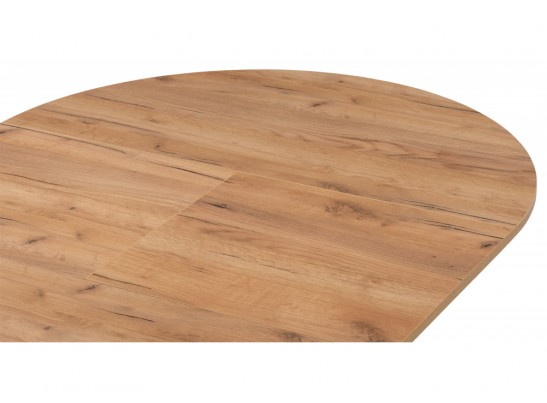 Деревянный стол Орион 90 / 130 дуб крафт золотой / черный матовый в Ростове-на-Дону