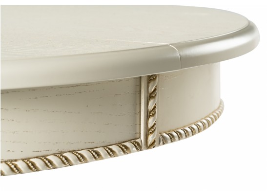 Деревянный стол Павия крем / золотая патина в Ростове-на-Дону