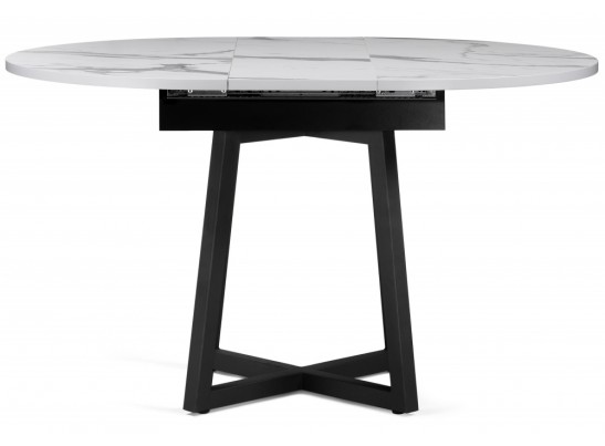 Деревянный стол Регна белый / черный каркас в Ростове-на-Дону