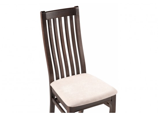 Деревянный стул Арлет ткань Tenerife latte / венге коричневый в Ростове-на-Дону
