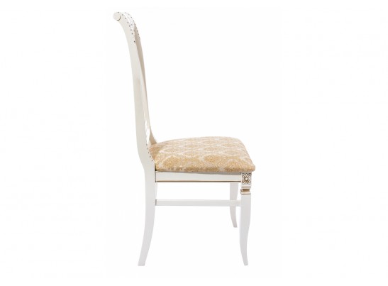 Деревянный стул Roy молочный с патиной в Ростове-на-Дону