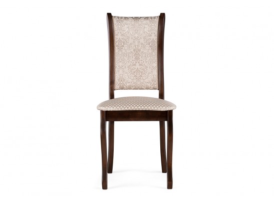 Деревянный стул Вилмот темный орех / бежевый в Ростове-на-Дону