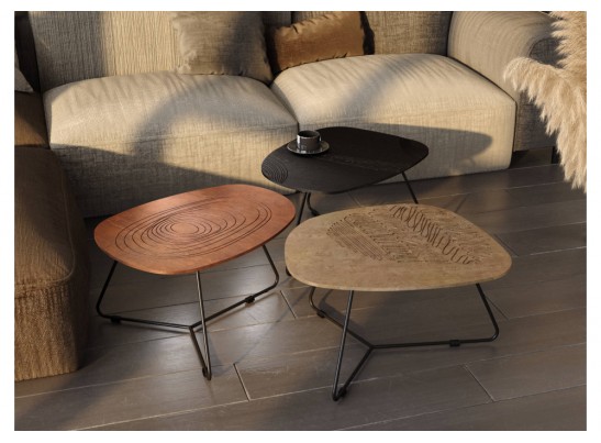 Журнальный столик SHT-CT52-1 тирион / черный муар в Ростове-на-Дону