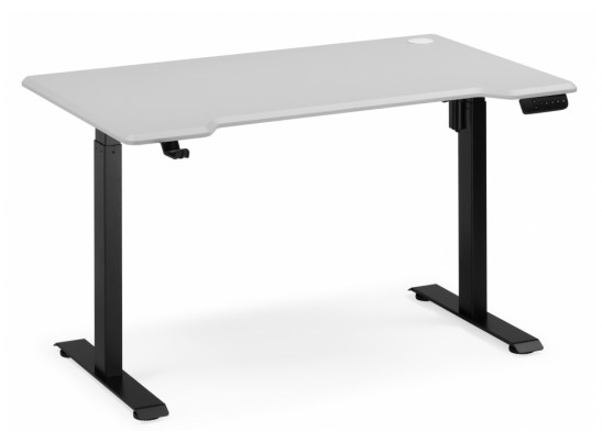 Компьютерный стол Маркос 140х80 тауп / черный в Ростове-на-Дону