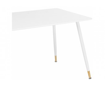 Обеденная группа Куиб white / wood