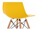 Пластиковый стул Eames PC-015 желтый в Ростове-на-Дону