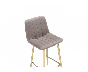 Полубарный стул Дани Мини латте (zd 290) / золотой