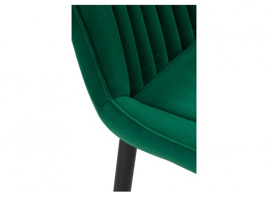 Полубарный стул Седа велюр зеленый / черный в Ростове-на-Дону