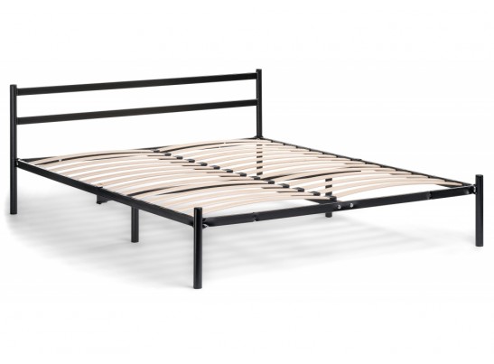 Полутораспальная кровать Фади 120х200 черная в Ростове-на-Дону