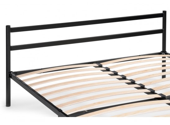 Полутораспальная кровать Фади 120х200 черная в Ростове-на-Дону