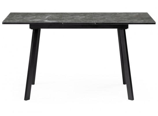 Стеклянный стол Агни 110 королевский мрамор / черный матовый в Ростове-на-Дону