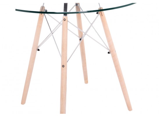 Стеклянный стол PT-151 90 в Ростове-на-Дону