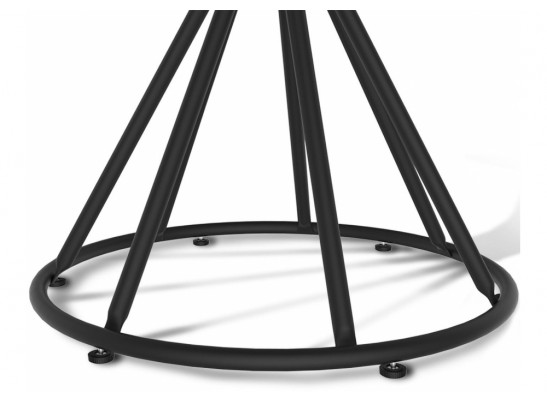 Стеклянный стол Sheffilton SHT-TU4-1/TT32 80 черный / титановый кварц в Ростове-на-Дону