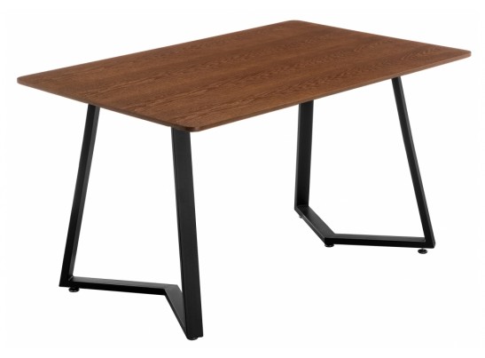 Стол Kont 120х80х75 dark walnut в Ростове-на-Дону