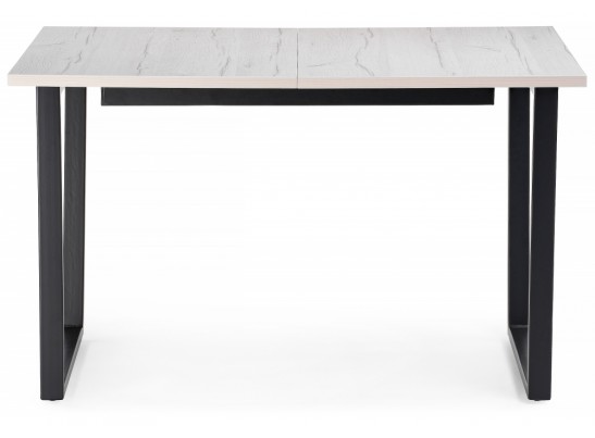 Стол раскладной Лота Лофт 120(160)х75х75 25 мм черный матовый / юта в Ростове-на-Дону