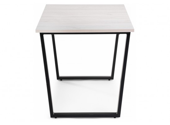 Стол раскладной Лота Лофт 120(160)х75х75 25 мм черный матовый / юта в Ростове-на-Дону