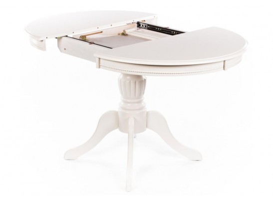 Стол раскладной Toskana 90(125)х90х75 молочно-белый в Ростове-на-Дону