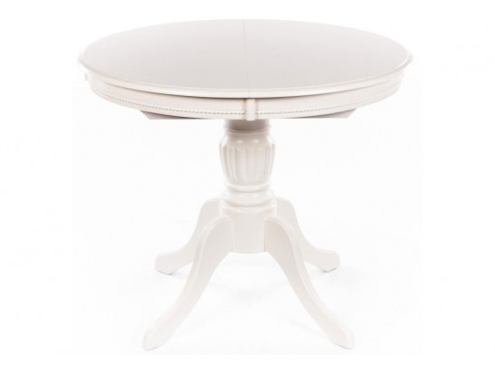 Стол раскладной Toskana 90(125)х90х75 молочно-белый в Ростове-на-Дону
