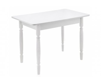 Стол Вуди 100х60х74 белый глянец