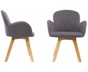 Стул Asia wooden legs / grey fabric в Ростове-на-Дону