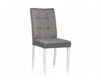 Стул Madina white / fabric pebble