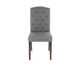 Стул Menson dark walnut / fabric grey