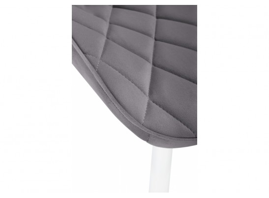 Стул на металлокаркасе Баодин velutto 32 / белый в Ростове-на-Дону