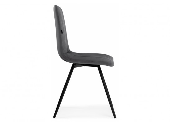 Стул на металлокаркасе Биджей velutto 32 / черный в Ростове-на-Дону