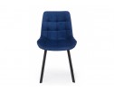 Стул на металлокаркасе Челси П синий (zd 798) / черный в Ростове-на-Дону