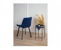 Стул на металлокаркасе Челси П синий (zd 798) / черный в Ростове-на-Дону