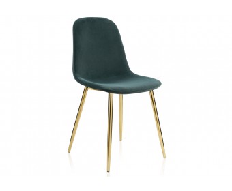 Стул на металлокаркасе Dabl 1 green