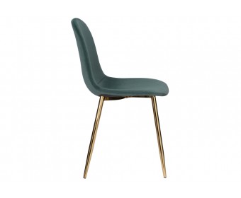 Стул на металлокаркасе Dabl 1 green