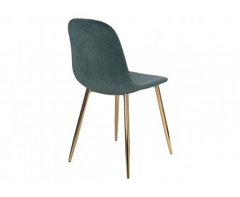 Стул на металлокаркасе Dabl 1 green