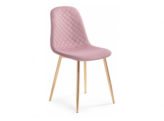 Стул на металлокаркасе Dabl light purple/ gold в Ростове-на-Дону