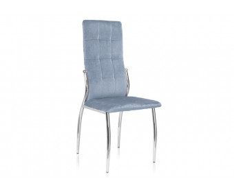Стул на металлокаркасе Farini blue