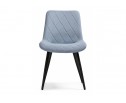 Стул на металлокаркасе Fox black / light blue в Ростове-на-Дону