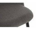 Стул на металлокаркасе Gabi 1 dark gray / black в Ростове-на-Дону