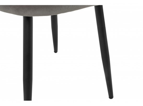 Стул на металлокаркасе Gabi 1 dark gray / black в Ростове-на-Дону