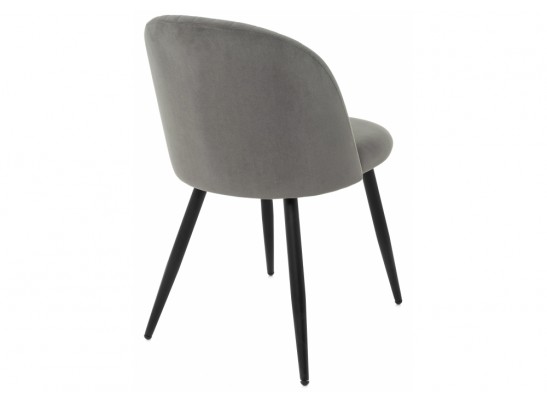 Стул на металлокаркасе Gabi 1 dark gray / black в Ростове-на-Дону