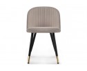 Стул на металлокаркасе Gabi latte / black / gold в Ростове-на-Дону