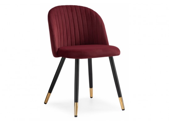 Стул на металлокаркасе Gabi wine red / black в Ростове-на-Дону