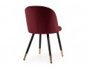 Стул на металлокаркасе Gabi wine red / black в Ростове-на-Дону
