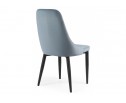 Стул на металлокаркасе Kora light blue / black в Ростове-на-Дону