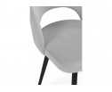 Стул на металлокаркасе Курбис светло-серый (zd 960) / черный в Ростове-на-Дону