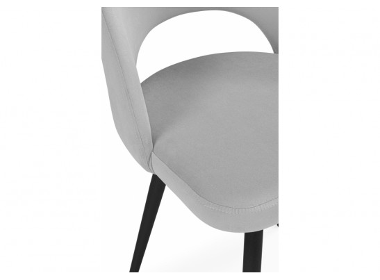 Стул на металлокаркасе Курбис светло-серый (zd 960) / черный в Ростове-на-Дону