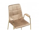 Стул на металлокаркасе Lana beige / gold в Ростове-на-Дону