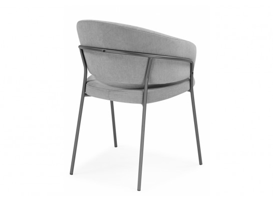 Стул на металлокаркасе Лео серый brendy monsoon 22 / серый