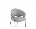 Стул на металлокаркасе Лео серый brendy monsoon 22 / серый