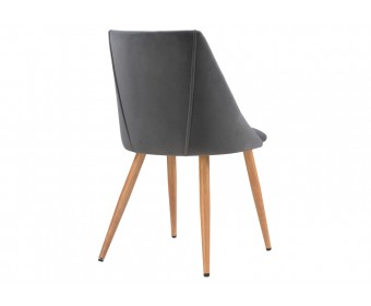 Стул на металлокаркасе Morgan dark gray